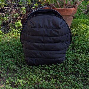 Away Backpack - puffy black discontinued style